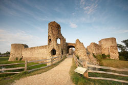 Pevensey Castle - Medieval England