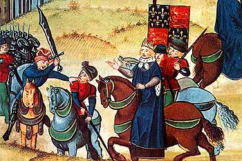 Wat Tyler - William Walworth - King Richard II - English Peasants Revolt - Medieval England - Medieval History - Middle Ages History